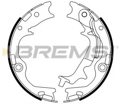 BREMSI GF0807