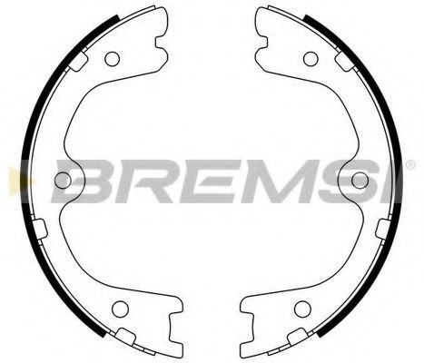 BREMSI GF0872