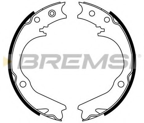 BREMSI GF0892