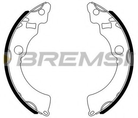 BREMSI GF0909