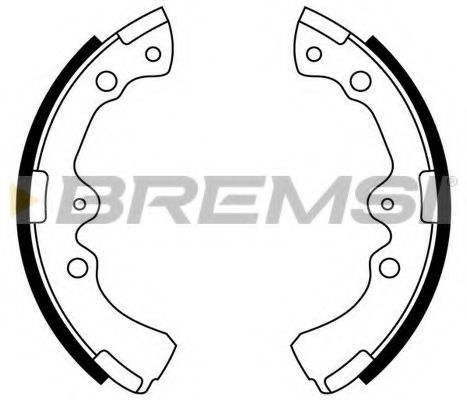 BREMSI GF0935