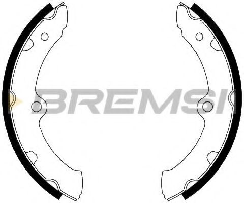 BREMSI GF0987