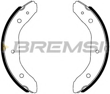 BREMSI GF0988