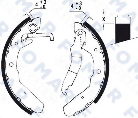 FOMAR Friction FO 0373