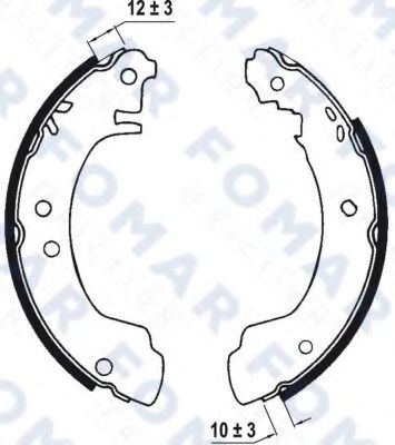 FOMAR Friction FO 0543