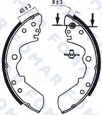 FOMAR Friction FO 0587