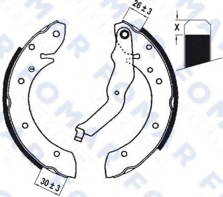 FOMAR Friction FO 0633