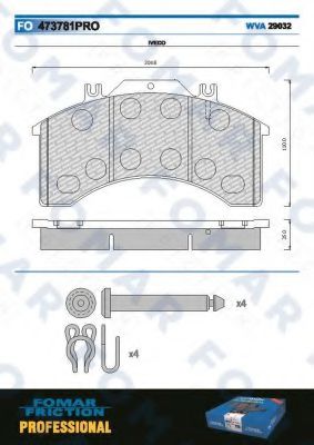 FOMAR Friction FO 473781