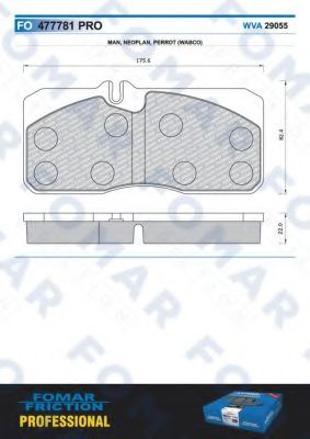 FOMAR Friction FO 477781