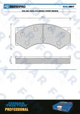 FOMAR Friction FO 494781