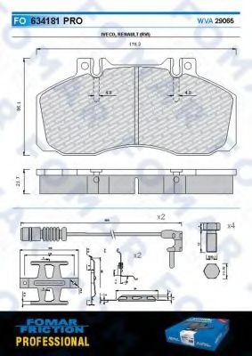 FOMAR Friction FO 634181