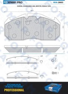 FOMAR Friction FO 674881