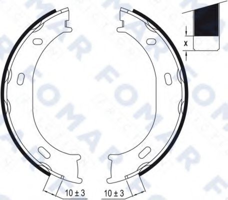 FOMAR Friction FO 9014