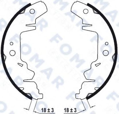 FOMAR Friction FO 9032