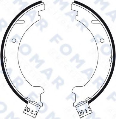 FOMAR Friction FO 9039