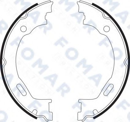 FOMAR Friction FO 9087