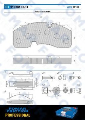 FOMAR Friction FO 917381