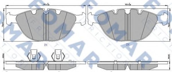 FOMAR Friction FO 228583