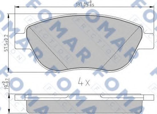 FOMAR Friction FO 241581