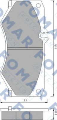 FOMAR Friction FO 426181