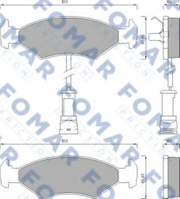 FOMAR Friction FO 431181