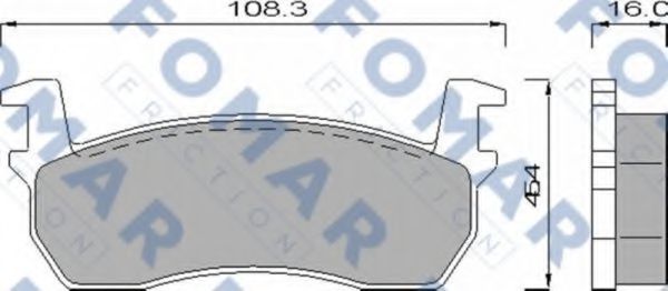 FOMAR Friction FO 434581