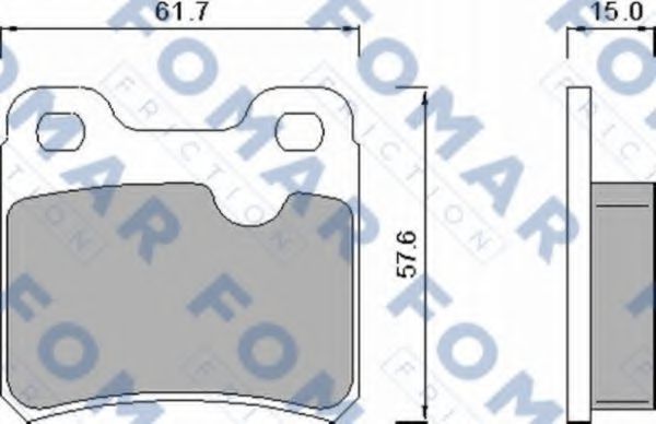 FOMAR Friction FO 445981