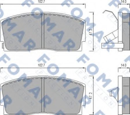 FOMAR Friction FO 447281