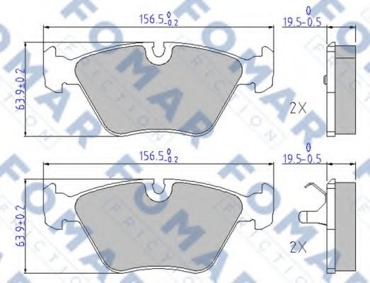 FOMAR Friction FO 449481