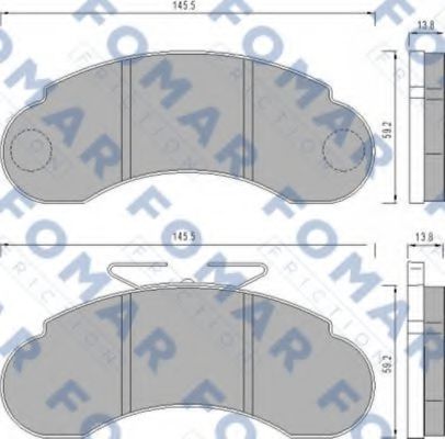 FOMAR Friction FO 458581