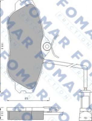 FOMAR Friction FO 471781