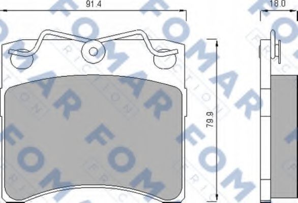 FOMAR Friction FO 476381