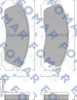 FOMAR Friction FO 478081