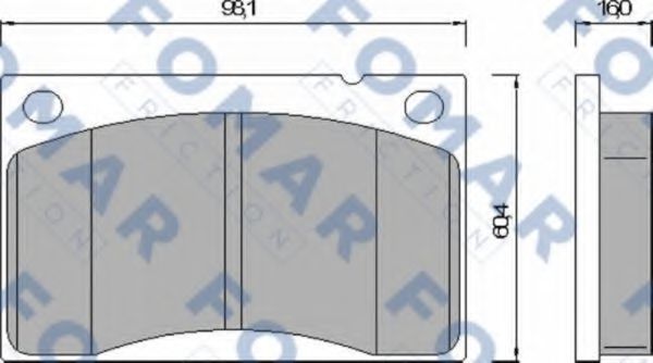 FOMAR Friction FO 478487