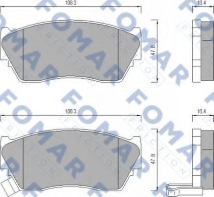 FOMAR Friction FO 484081