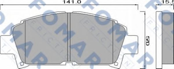 FOMAR Friction FO 489381