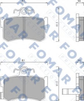 FOMAR Friction FO 491381