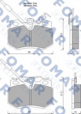 FOMAR Friction FO 491981