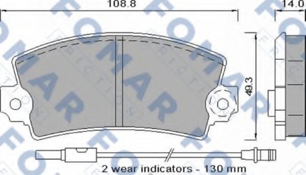 FOMAR Friction FO 573081