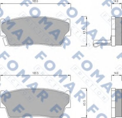 FOMAR Friction FO 623781