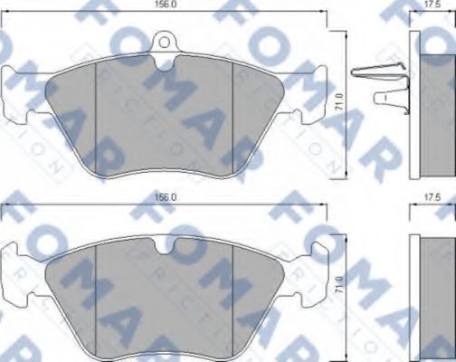 FOMAR Friction FO 625781