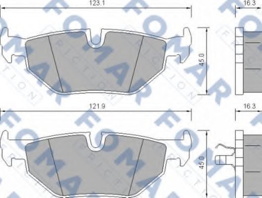 FOMAR Friction FO 637181