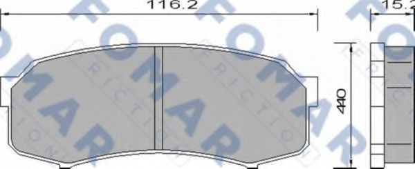 FOMAR Friction FO 644981