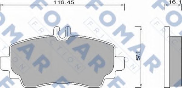 FOMAR Friction FO 668581