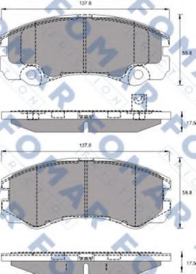 FOMAR Friction FO 684381