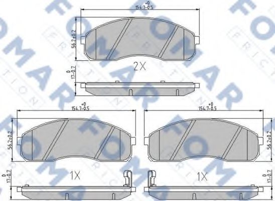 FOMAR Friction FO 685981