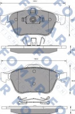 FOMAR Friction FO 686481