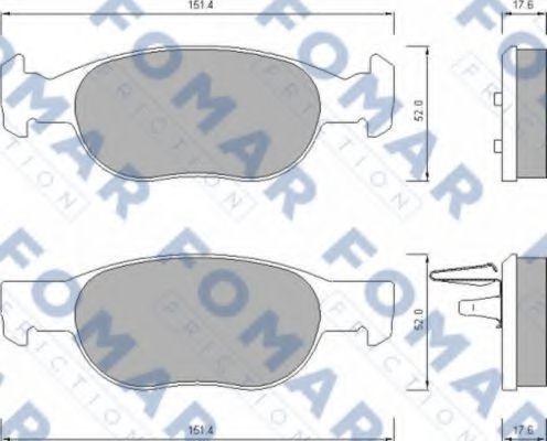 FOMAR Friction FO 688281