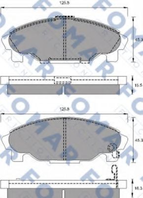 FOMAR Friction FO 691481