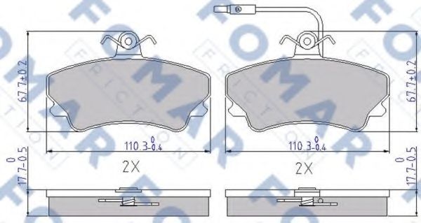 FOMAR Friction FO 725981